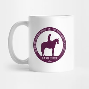 As for me and my Horse Mug